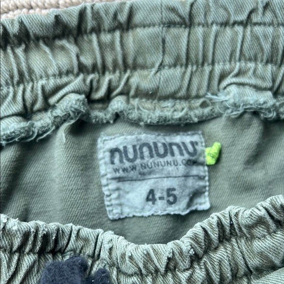 Nununu Black and Green Pants for Boys - Picture 3 of 5